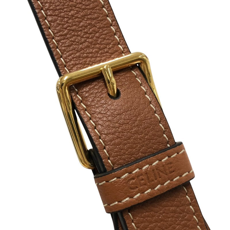 セリーヌ CELINE ミディアム エロイズ ショルダーバッグ 114713 タン サプングレインドカーフ レディース ショルダーバッグ