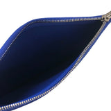 エルメス HERMES エールバッグジップPM D刻 ブルー/ネイビー シルバー金具 トワル・ハンター レディース ハンドバッグ