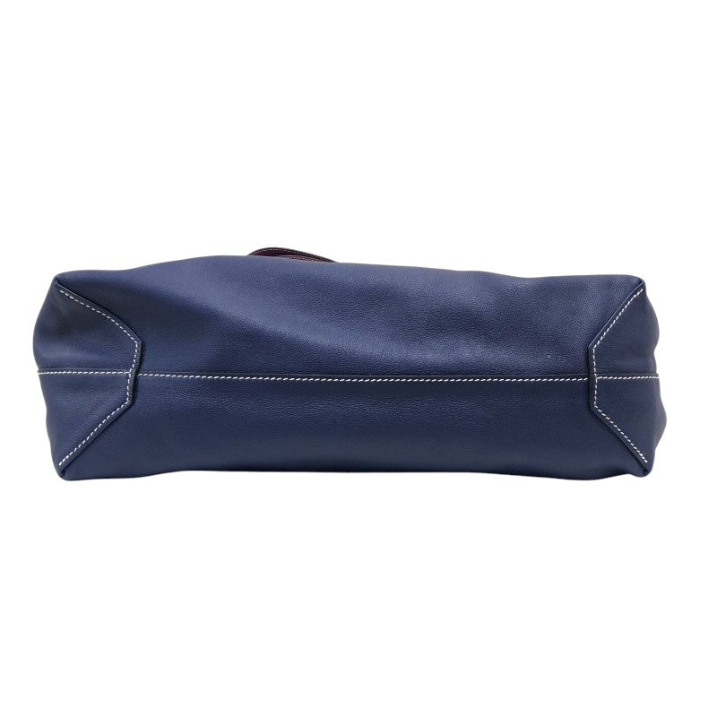 エルメス HERMES ドゥブルセンス36 □R刻 ブルーエレクトリック/アネモネ スイフト レディース トートバッグ