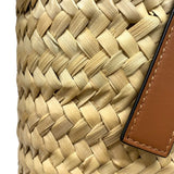 ロエベ LOEWE バスケットバッグ スモール ジブリコラボ A223S93X09 ナチュラル×タン ヤシの葉 レディース トートバッグ