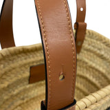 ロエベ LOEWE バスケットバッグ スモール ジブリコラボ A223S93X09 ナチュラル×タン ヤシの葉 レディース トートバッグ
