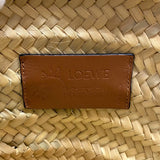 ロエベ LOEWE バスケットバッグ スモール ジブリコラボ A223S93X09 ナチュラル×タン ヤシの葉 レディース トートバッグ