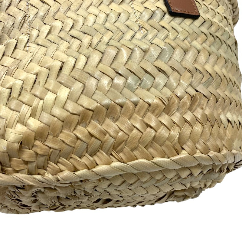 ロエベ LOEWE バスケットバッグ スモール ジブリコラボ A223S93X09 ナチュラル×タン ヤシの葉 レディース トートバッグ