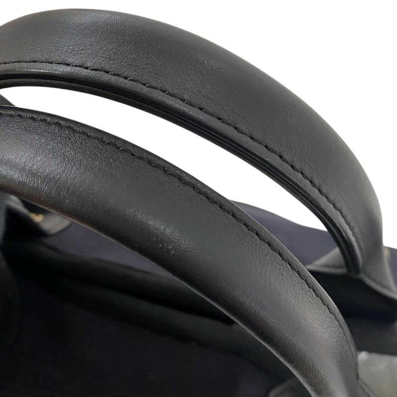 シャネル CHANEL ドーヴィル ショッピングバッグ AS3351 ネイビー ミックスファイバー レディース トートバッグ ショルダーバッグ