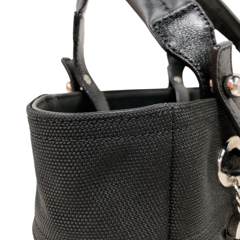 シャネル CHANEL パリビアリッツトートPM A34208 コーティング・キャンパス レディース ハンドバッグ
