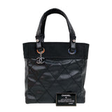 シャネル CHANEL パリビアリッツトートPM A34208 コーティング・キャンパス レディース ハンドバッグ