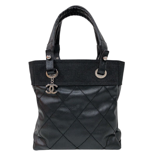 シャネル CHANEL パリビアリッツトートPM A34208 コーティング・キャンパス レディース ハンドバッグ