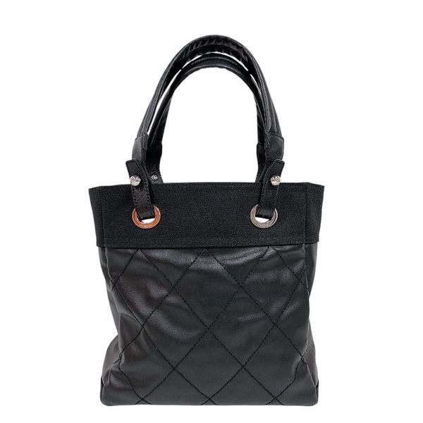 シャネル CHANEL パリビアリッツトートPM A34208 コーティング・キャンパス レディース ハンドバッグ