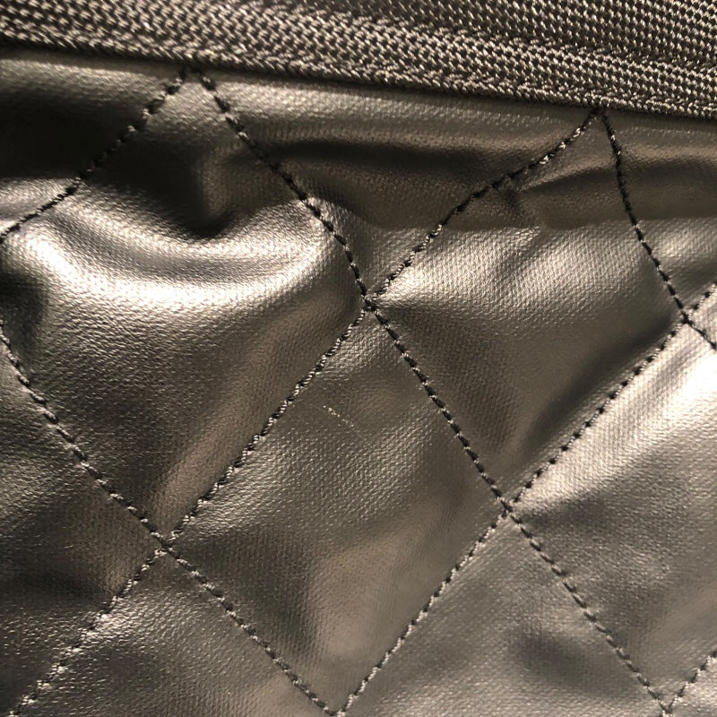 シャネル CHANEL パリビアリッツトートPM A34208 ブラック コーティングキャンバス レディース ハンドバッグ