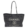 シャネル CHANEL ドーヴィルMM A67001 ブラック シルバー金具 ツイード レディース トートバッグ ショルダーバッグ