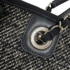 シャネル CHANEL ドーヴィルMM A67001 ブラック シルバー金具 ツイード レディース トートバッグ ショルダーバッグ
