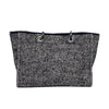 シャネル CHANEL ドーヴィルMM A67001 ブラック シルバー金具 ツイード レディース トートバッグ ショルダーバッグ