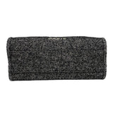 シャネル CHANEL ドーヴィルMM A67001 ブラック シルバー金具 ツイード レディース トートバッグ ショルダーバッグ