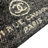 シャネル CHANEL ドーヴィルMM A67001 ブラック シルバー金具 ツイード レディース トートバッグ ショルダーバッグ