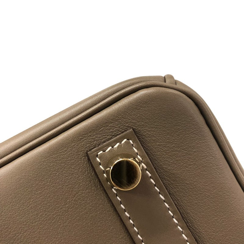 エルメス HERMES バーキン25 Y刻 エトゥープ ゴールド金具 スイフト レディース ハンドバッグ