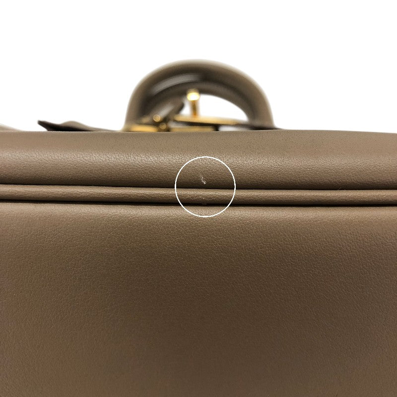 エルメス HERMES バーキン25 Y刻 エトゥープ ゴールド金具 スイフト レディース ハンドバッグ