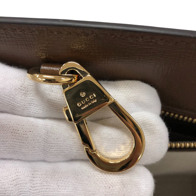 グッチ GUCCI インターロッキングG ミディアム トートバッグ 674155 ベージュ×ブラウン GGスプリームキャンバス/レザー メンズ トートバッグ