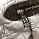 ルイ・ヴィトン LOUIS VUITTON LVピロー マキシ バムバッグ M20971 シルバー/ブラウン ナイロン/モノグラム・キャンバス ユニセックス ボディバッグ