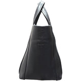 バレンシアガ BALENCIAGA ランドリーカパ XS 502509 ブラック レザー レザー レディース ハンドバッグ