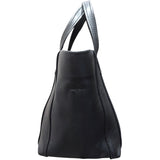 バレンシアガ BALENCIAGA ランドリーカパ XS 502509 ブラック レザー レザー レディース ハンドバッグ
