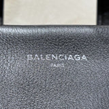 バレンシアガ BALENCIAGA ランドリーカパ XS 502509 ブラック レザー レザー レディース ハンドバッグ