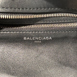 バレンシアガ BALENCIAGA ランドリーカパ XS 502509 ブラック レザー レザー レディース ハンドバッグ