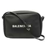 バレンシアガ BALENCIAGA エブリディカメラバッグS 489812 ブラック×SV金具 レザー ユニセックス ショルダーバッグ