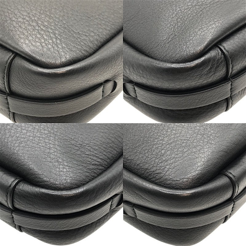 バレンシアガ BALENCIAGA エブリディカメラバッグS 489812 ブラック×SV金具 レザー ユニセックス ショルダーバッグ