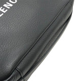 バレンシアガ BALENCIAGA エブリディカメラバッグS 489812 ブラック×SV金具 レザー ユニセックス ショルダーバッグ