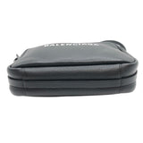 バレンシアガ BALENCIAGA エブリディカメラバッグS 489812 ブラック×SV金具 レザー ユニセックス ショルダーバッグ