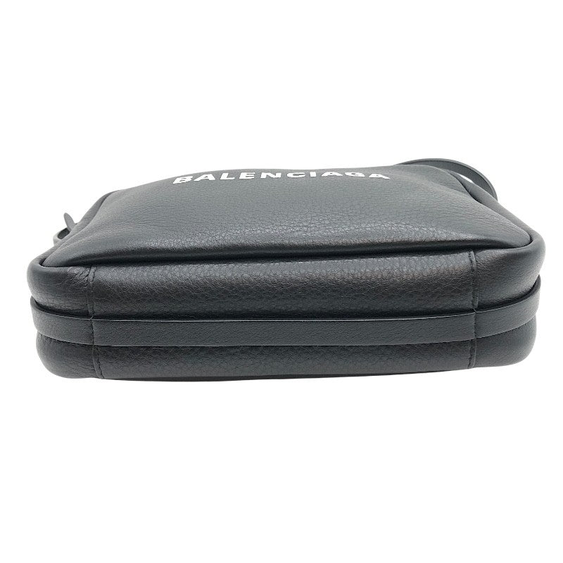 バレンシアガ BALENCIAGA エブリディカメラバッグS 489812 ブラック×SV金具 レザー ユニセックス ショルダーバッグ