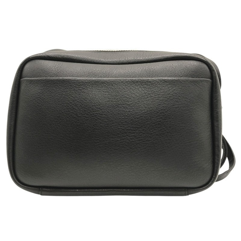 バレンシアガ BALENCIAGA エブリディカメラバッグS 489812 ブラック×SV金具 レザー ユニセックス ショルダーバッグ