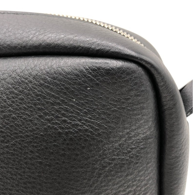 バレンシアガ BALENCIAGA エブリディカメラバッグS 489812 ブラック×SV金具 レザー ユニセックス ショルダーバッグ