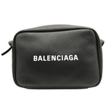 バレンシアガ BALENCIAGA エブリディカメラバッグS 489812 ブラック×SV金具 レザー ユニセックス ショルダーバッグ