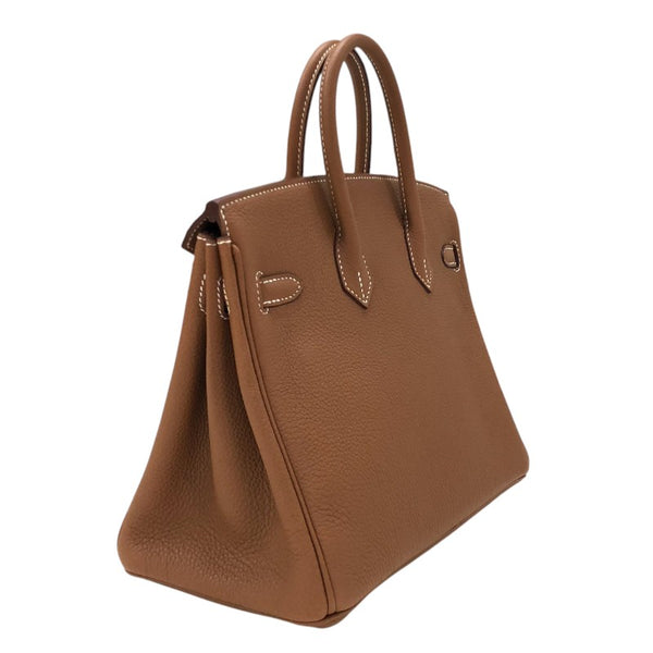 エルメス HERMES バーキン25 W刻 ゴールド ゴールド金具 トゴ レディース ハンドバッグ
