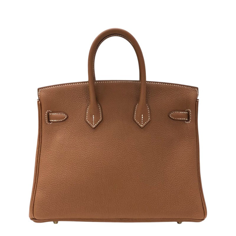 エルメス HERMES バーキン25 W刻 ゴールド ゴールド金具 トゴ レディース ハンドバッグ