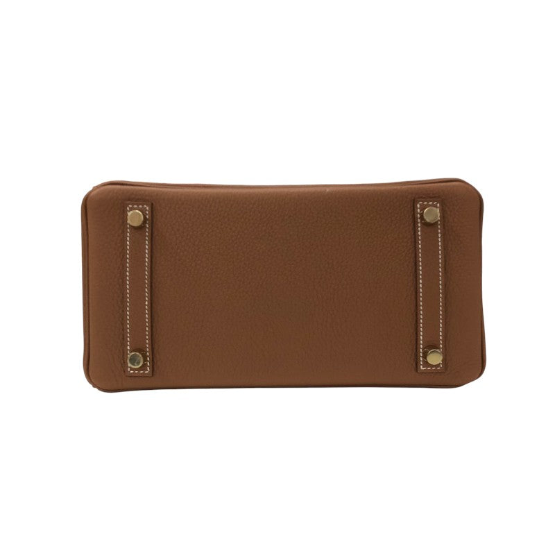 エルメス HERMES バーキン25 W刻 ゴールド ゴールド金具 トゴ レディース ハンドバッグ