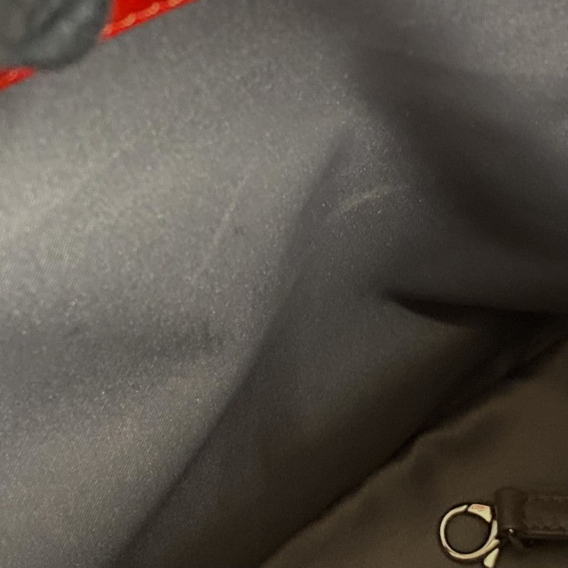 シャネル CHANEL GST チェーントートバッグ A50995 レッド シルバー金具 キャビアスキン レディース ショルダーバッグ