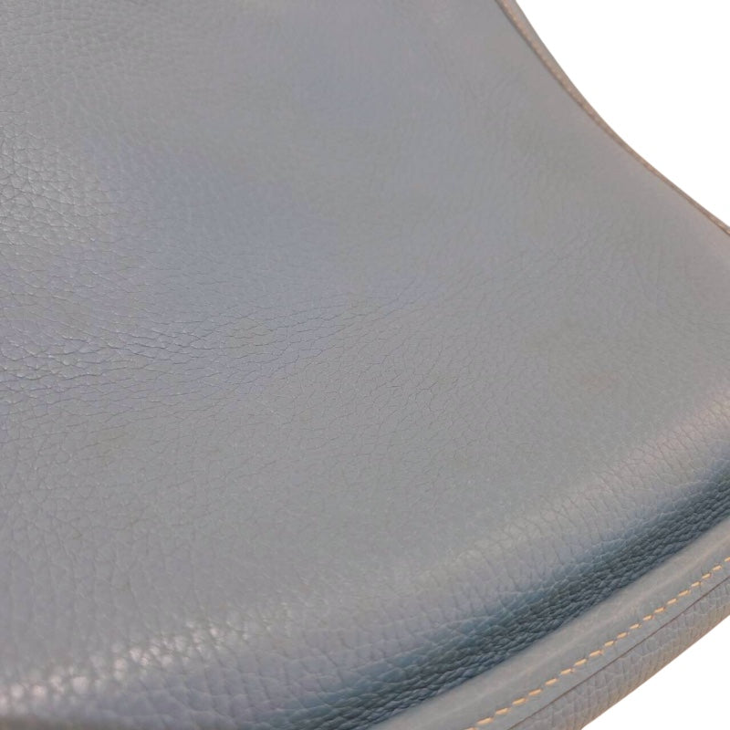 エルメス HERMES エヴリン1 PM ▢I刻（2005年製） ブルージン/シルバー金具 トリヨンクレマンス レディース ショルダーバッグ