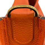 エルメス HERMES エヴリン3 PM Y刻 オレンジポピー・ゴールド金具 トリヨンクレマンス レディース ショルダーバッグ