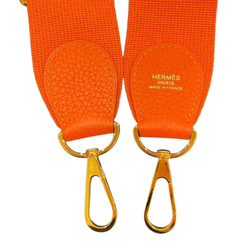 エルメス HERMES エヴリン3 PM Y刻 オレンジポピー・ゴールド金具 トリヨンクレマンス レディース ショルダーバッグ