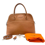 エルメス HERMES ボリード31 □I刻印 ゴールド ゴールド金具 トゴ レディース ハンドバッグ