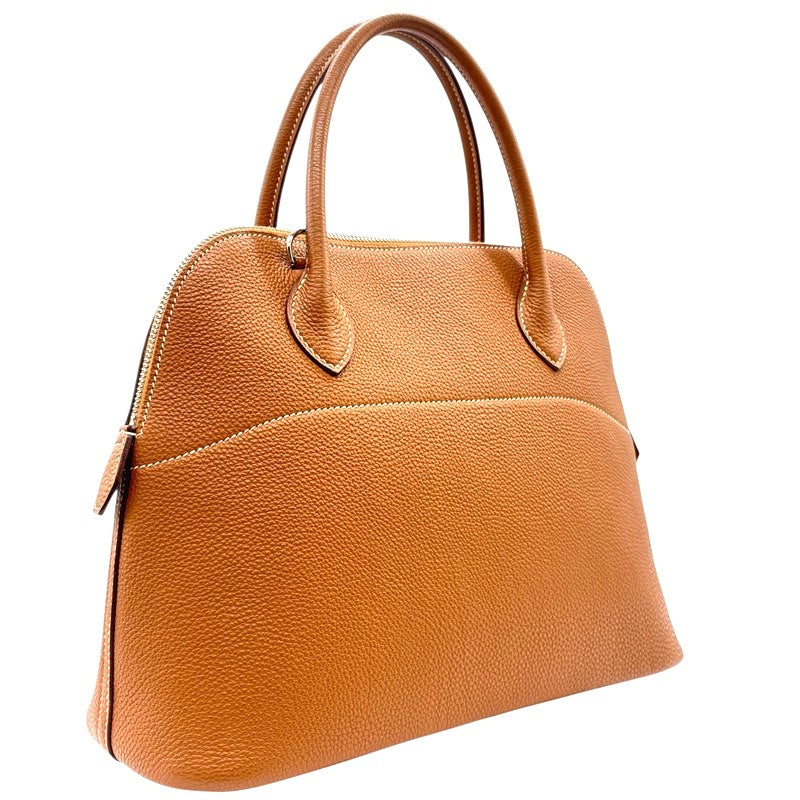 エルメス HERMES ボリード31 □I刻印 ゴールド ゴールド金具 トゴ レディース ハンドバッグ