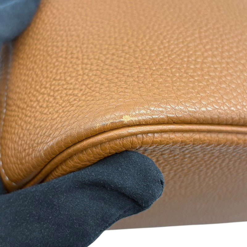 エルメス HERMES ボリード31 □I刻印 ゴールド ゴールド金具 トゴ レディース ハンドバッグ