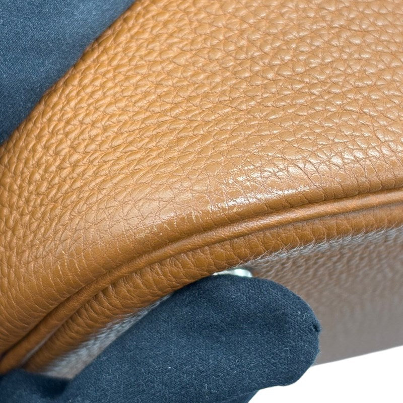 エルメス HERMES ボリード31 □I刻印 ゴールド ゴールド金具 トゴ レディース ハンドバッグ