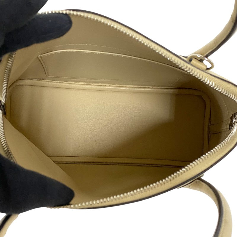 エルメス HERMES ボリード27 X刻 パルシュマン シルバー金具 オーストリッチ レディース ハンドバッグ ショルダーバッグ