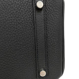 エルメス HERMES バーキン30 □P刻 ブラック シルバー金具 トリヨンクレマンス レディース ハンドバッグ