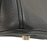 エルメス HERMES バーキン30 □P刻 ブラック シルバー金具 トリヨンクレマンス レディース ハンドバッグ
