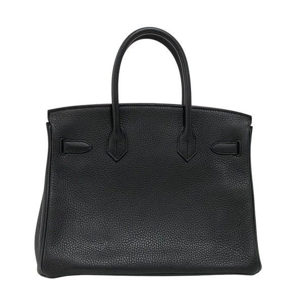 エルメス HERMES バーキン30 □P刻 ブラック シルバー金具 トリヨンクレマンス レディース ハンドバッグ