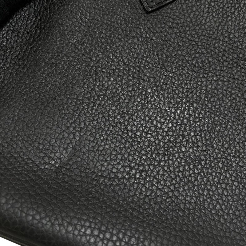 エルメス HERMES バーキン30 □P刻 ブラック シルバー金具 トリヨンクレマンス レディース ハンドバッグ